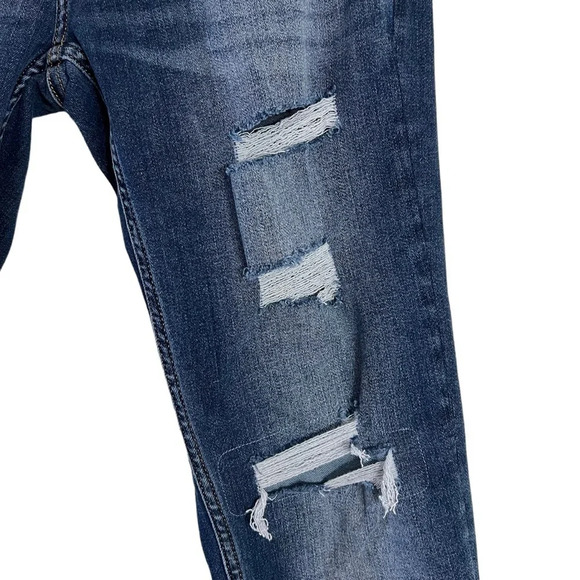 Hollister Jeans W28 L30 Stacked Skinny Advanced Stretch Medium Wash Distressed - Picture 7 of 8